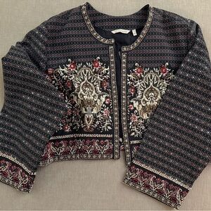 Soft Surroundings Women's Mandala Bolero Jacket